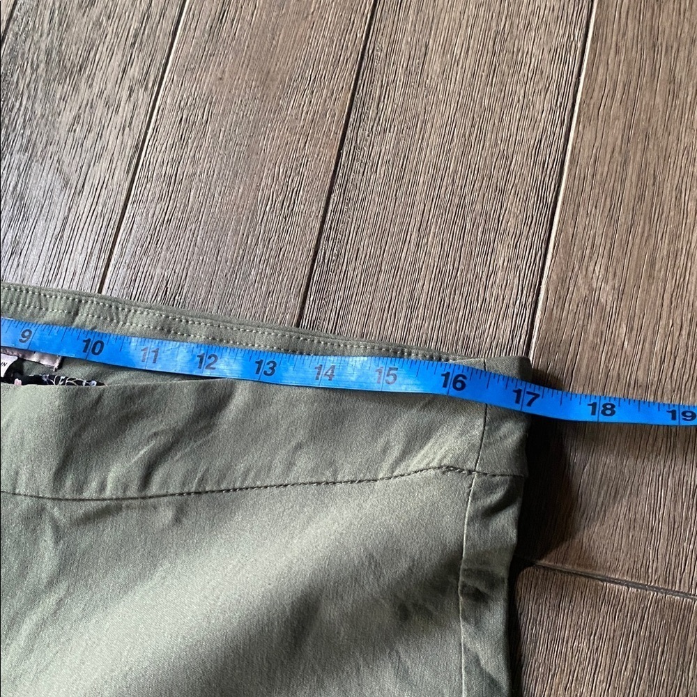 Nanette Lepore Olive Green Pants, Size L - Picture 5 of 9